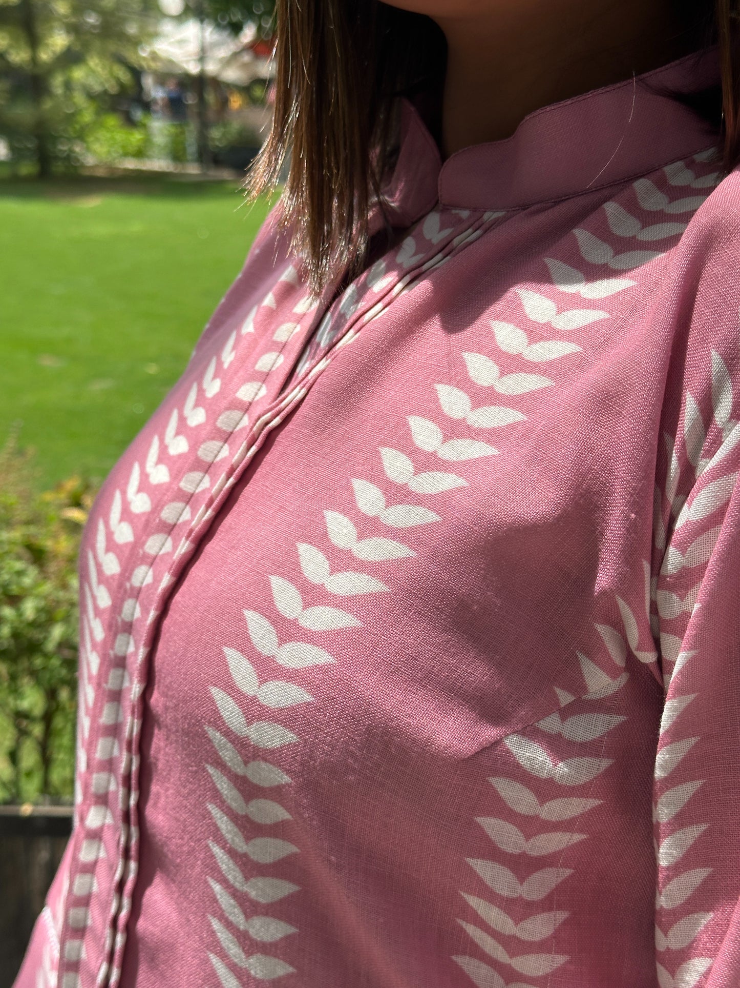 MAGNOLIA POWDER PINK TUNIC AND PANTS