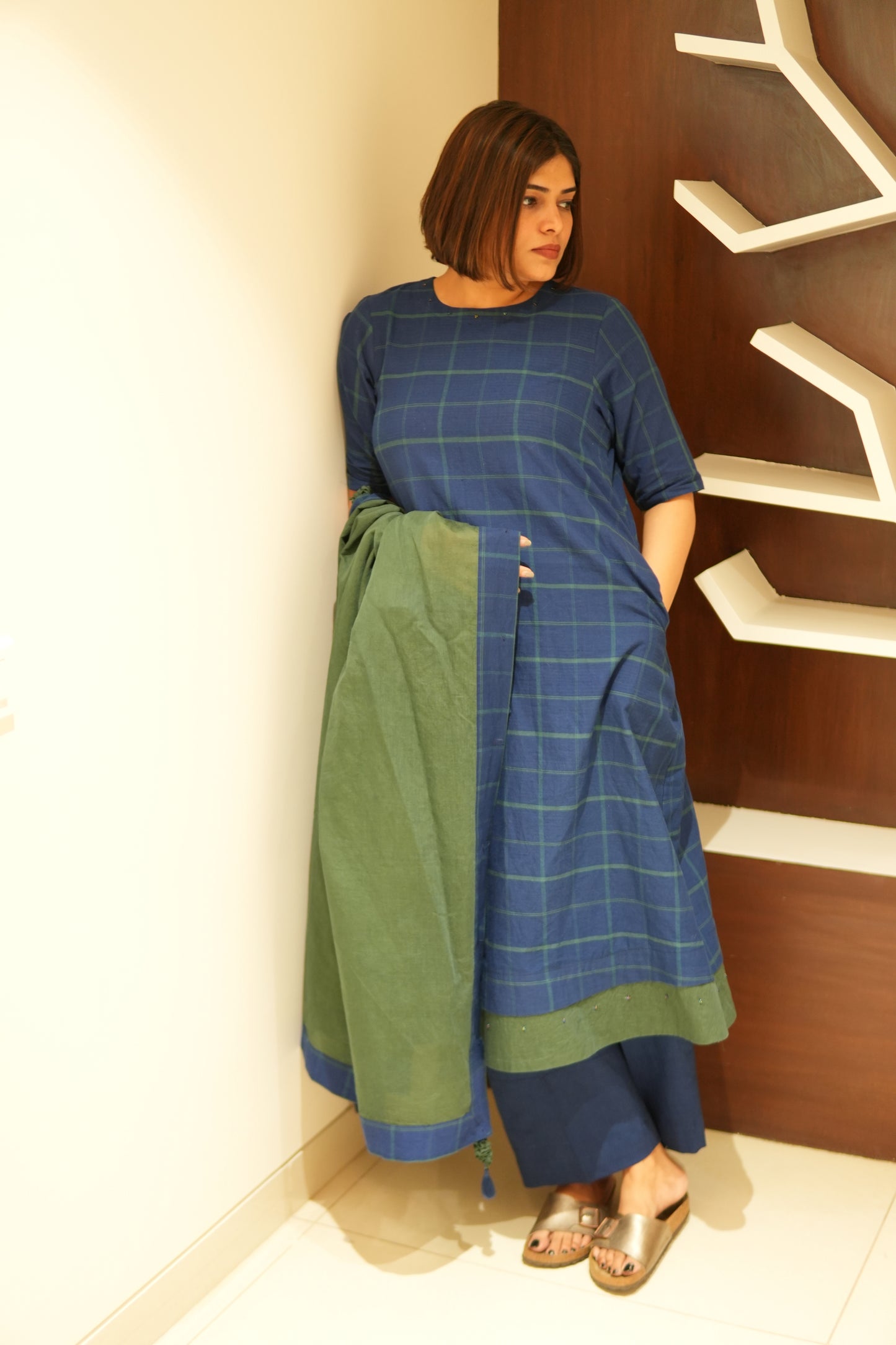 IVY & INK TUNIC SET WITH SCARF