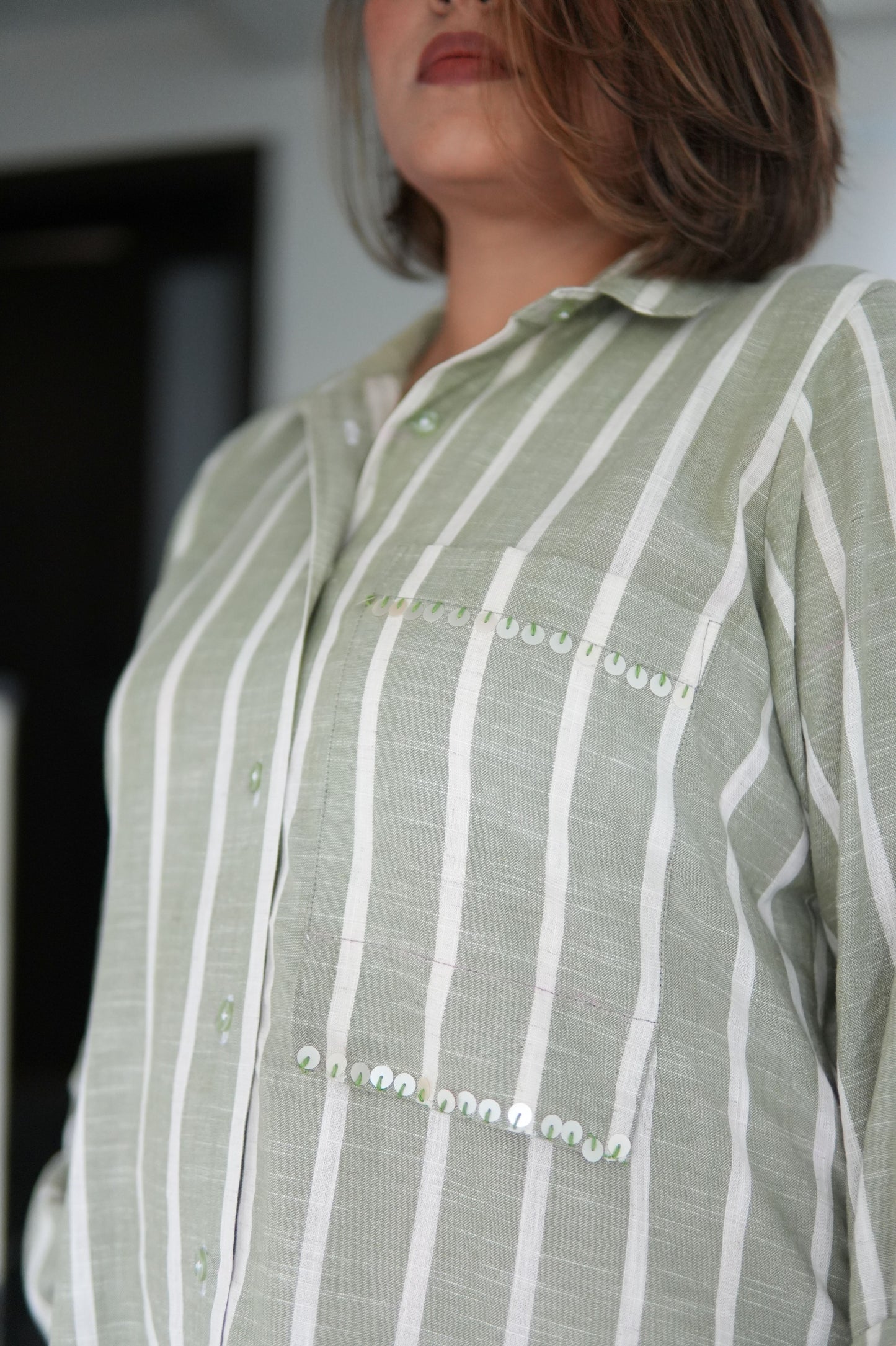 NAZM LINEN LONG SLEEVES KURTA AND PANTS