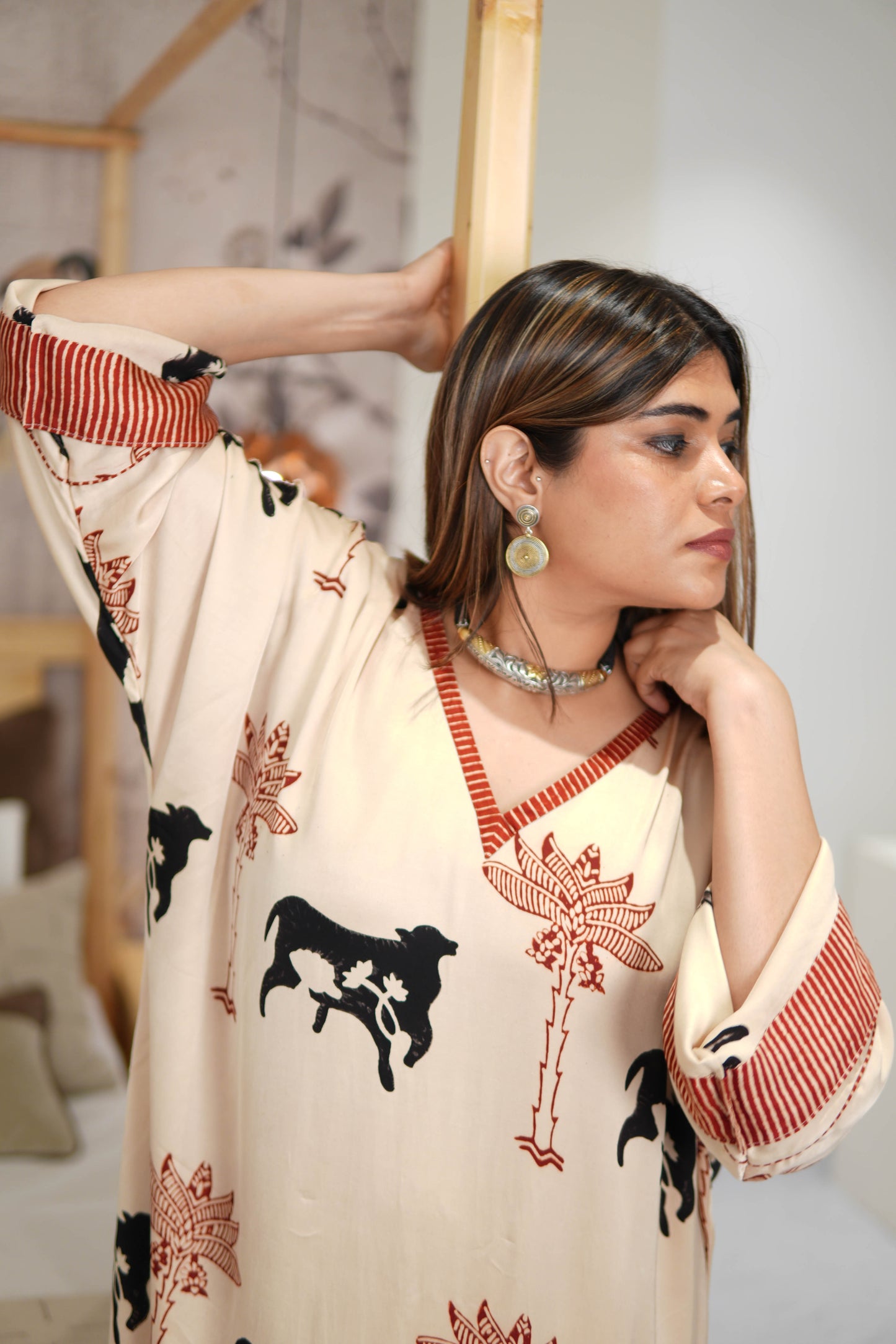 SANJH AJRAKH CO-ORD SET