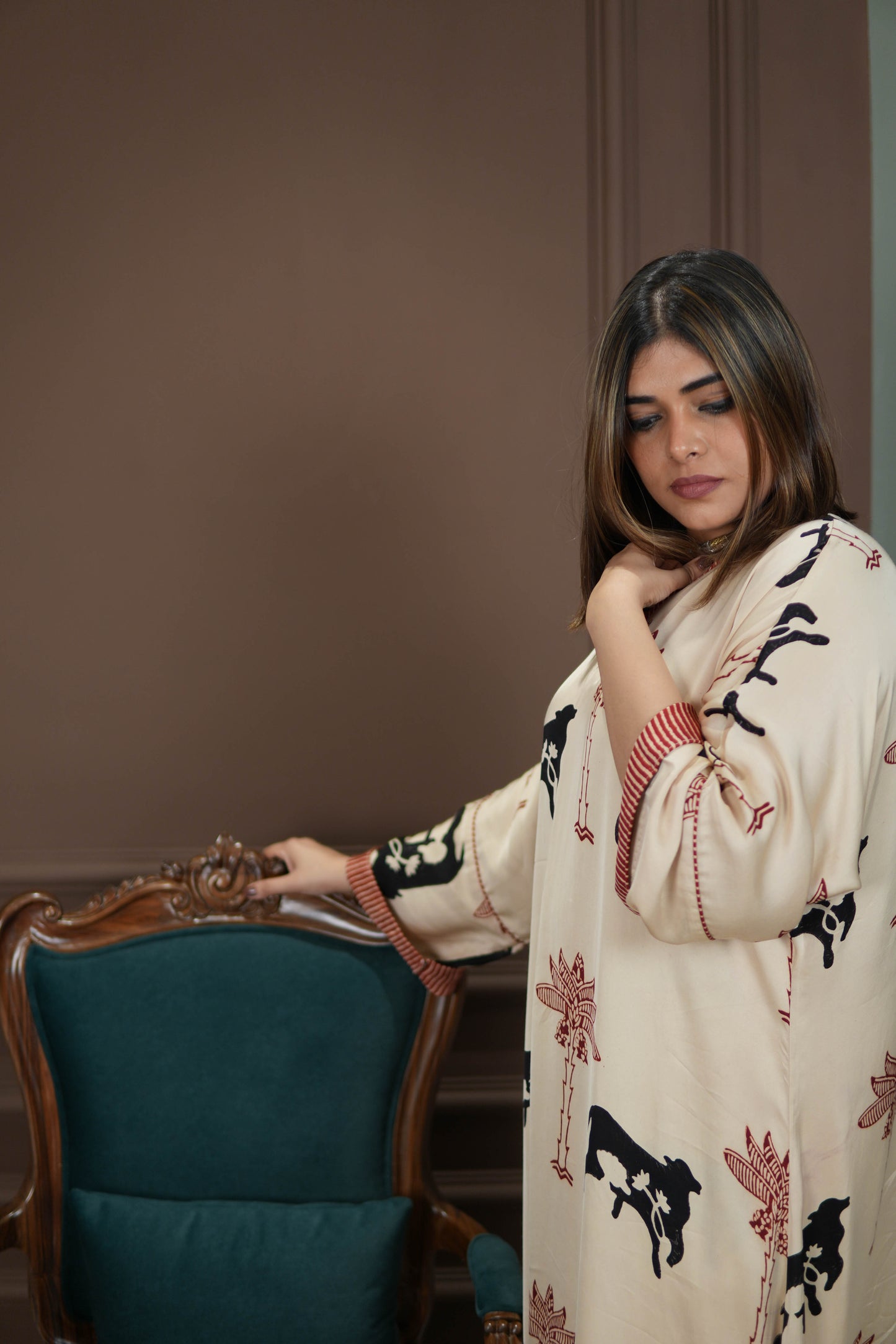 SANJH AJRAKH CO-ORD SET
