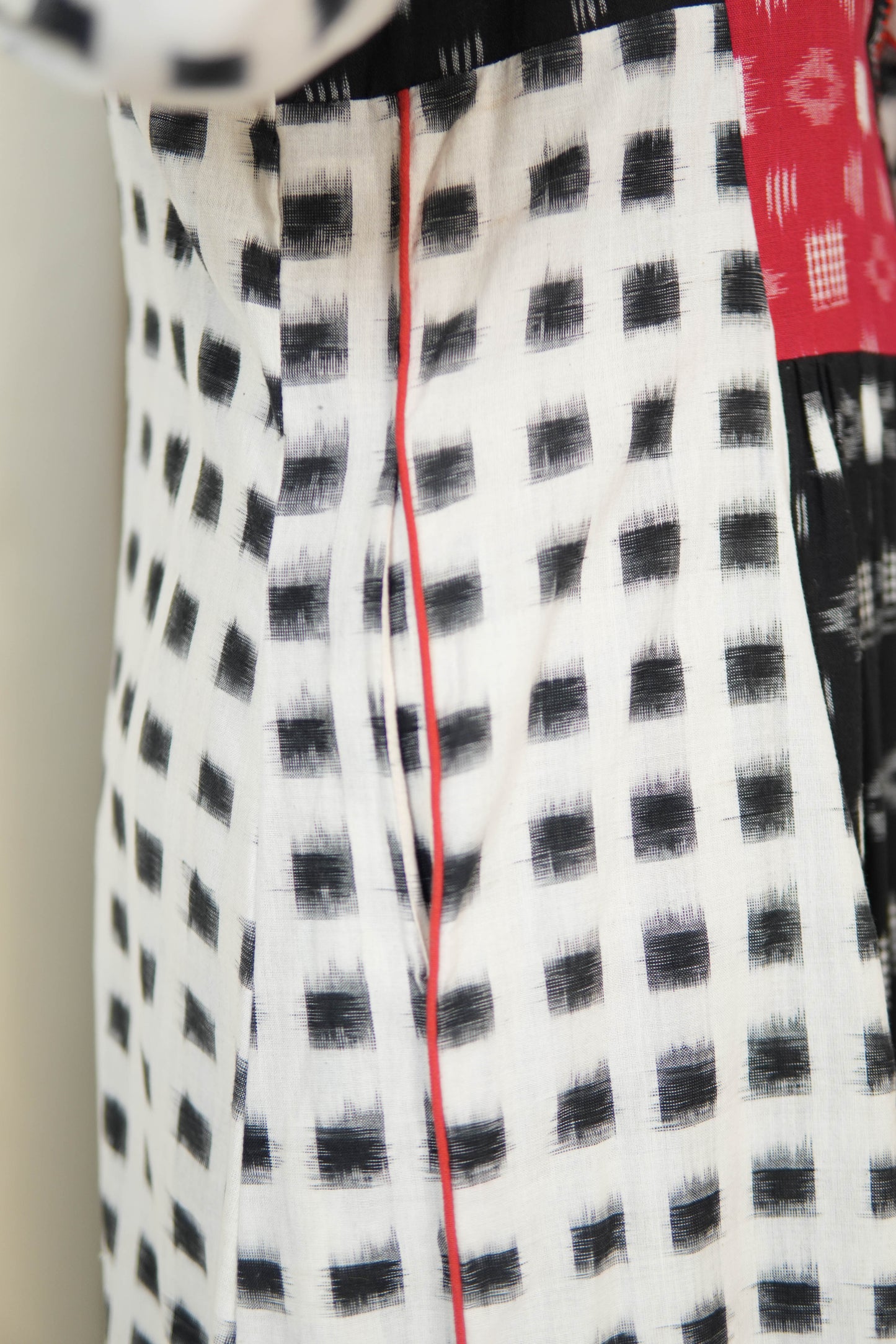 RANGREZ IKKAT MAXI LONG DRESS