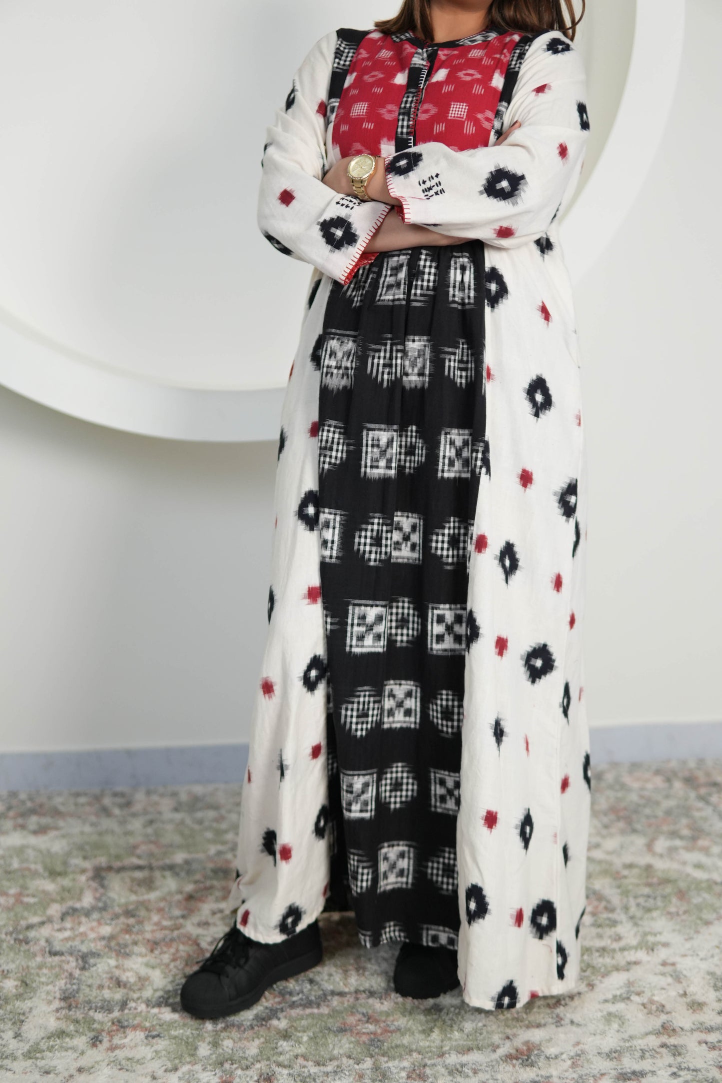 RAAGMALA IKKAT LONG DRESS