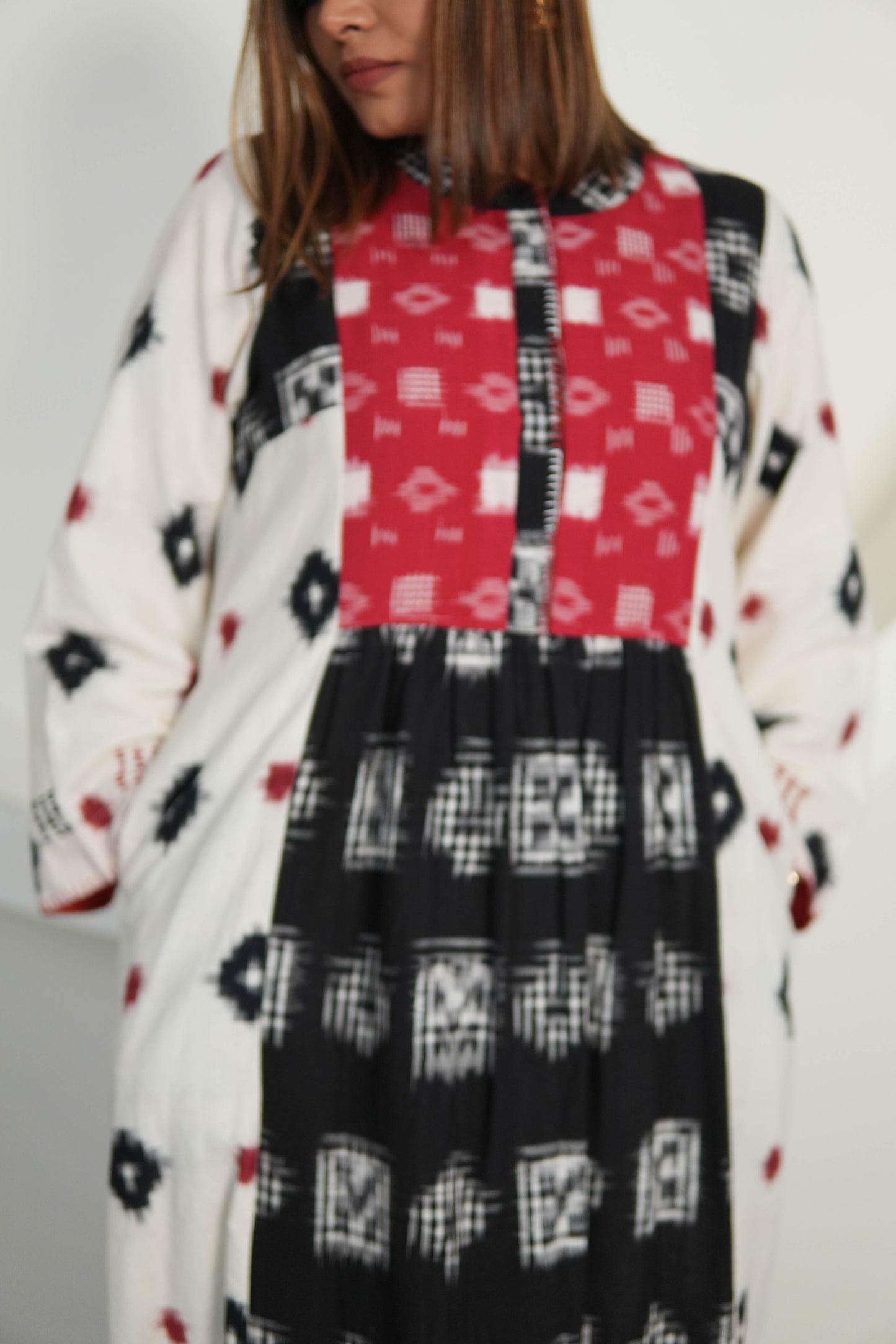 RAAGMALA IKKAT LONG DRESS