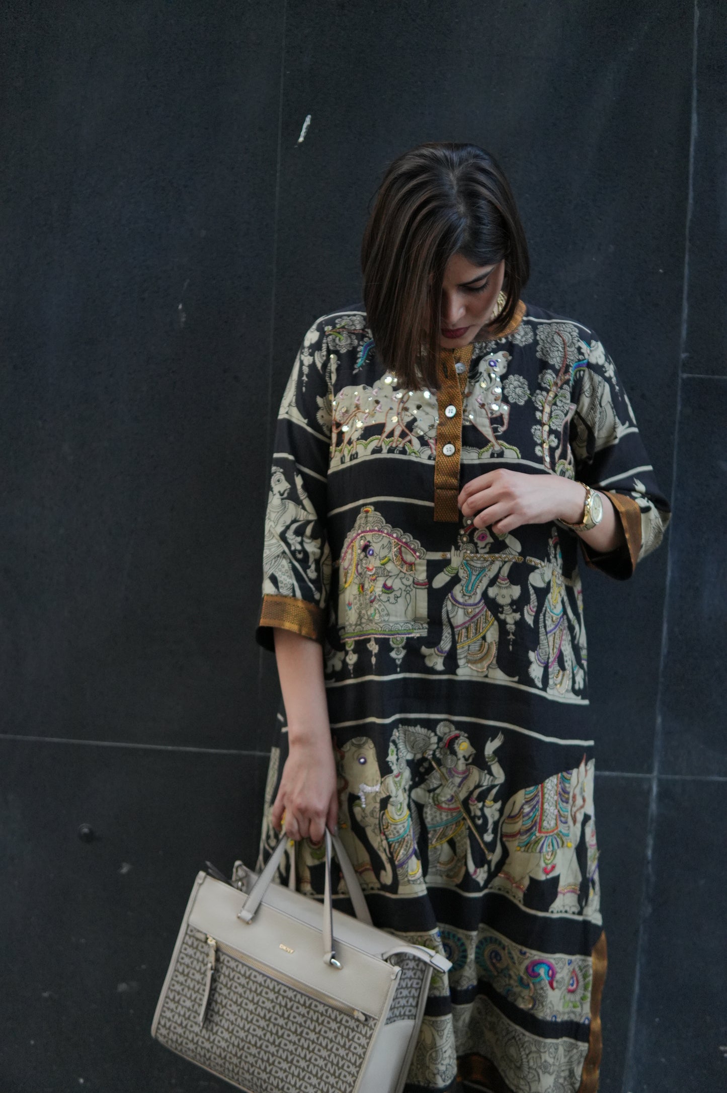 KALAM LONG KURTA WITH PANTS