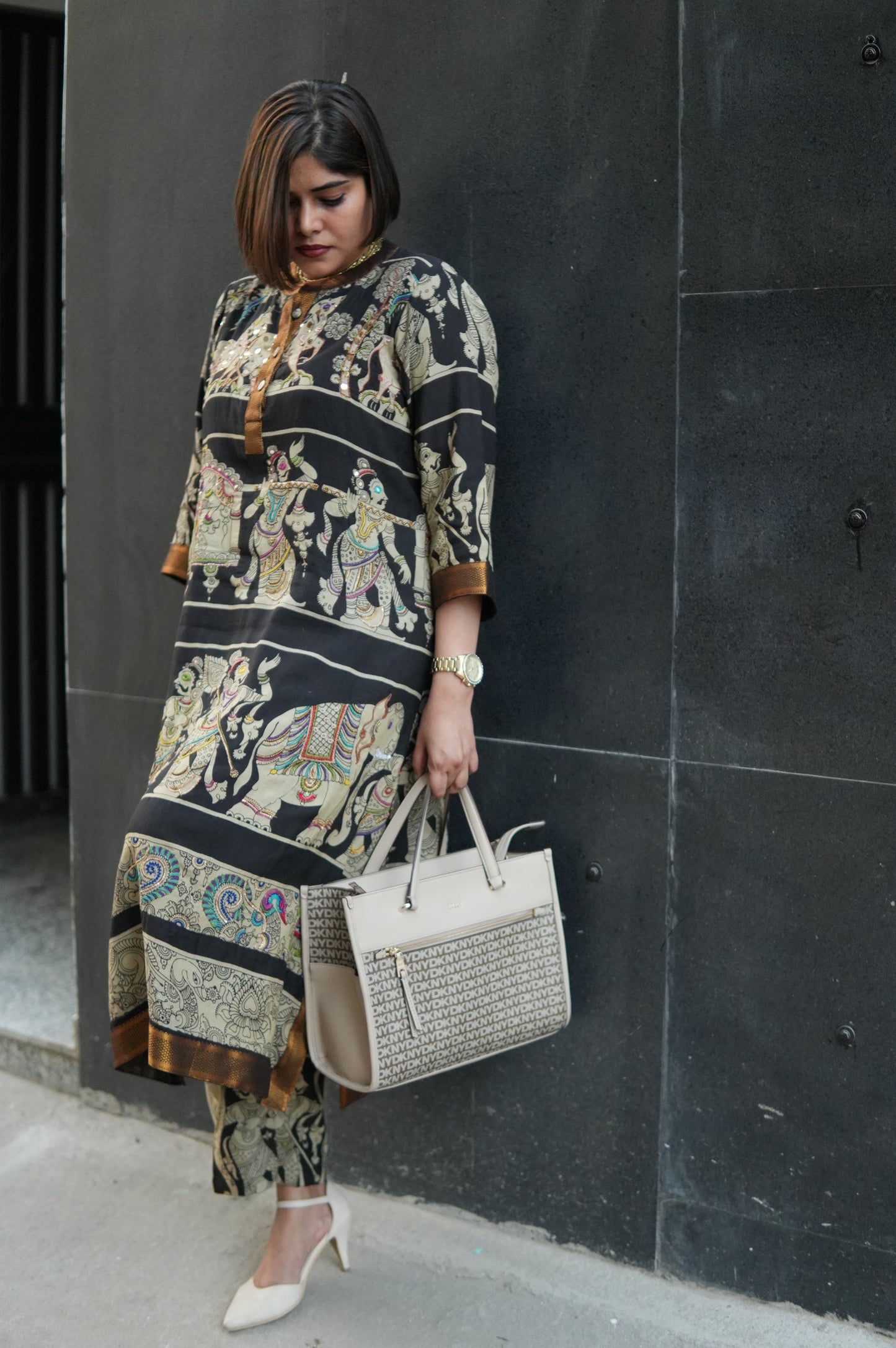 KALAM LONG KURTA WITH PANTS