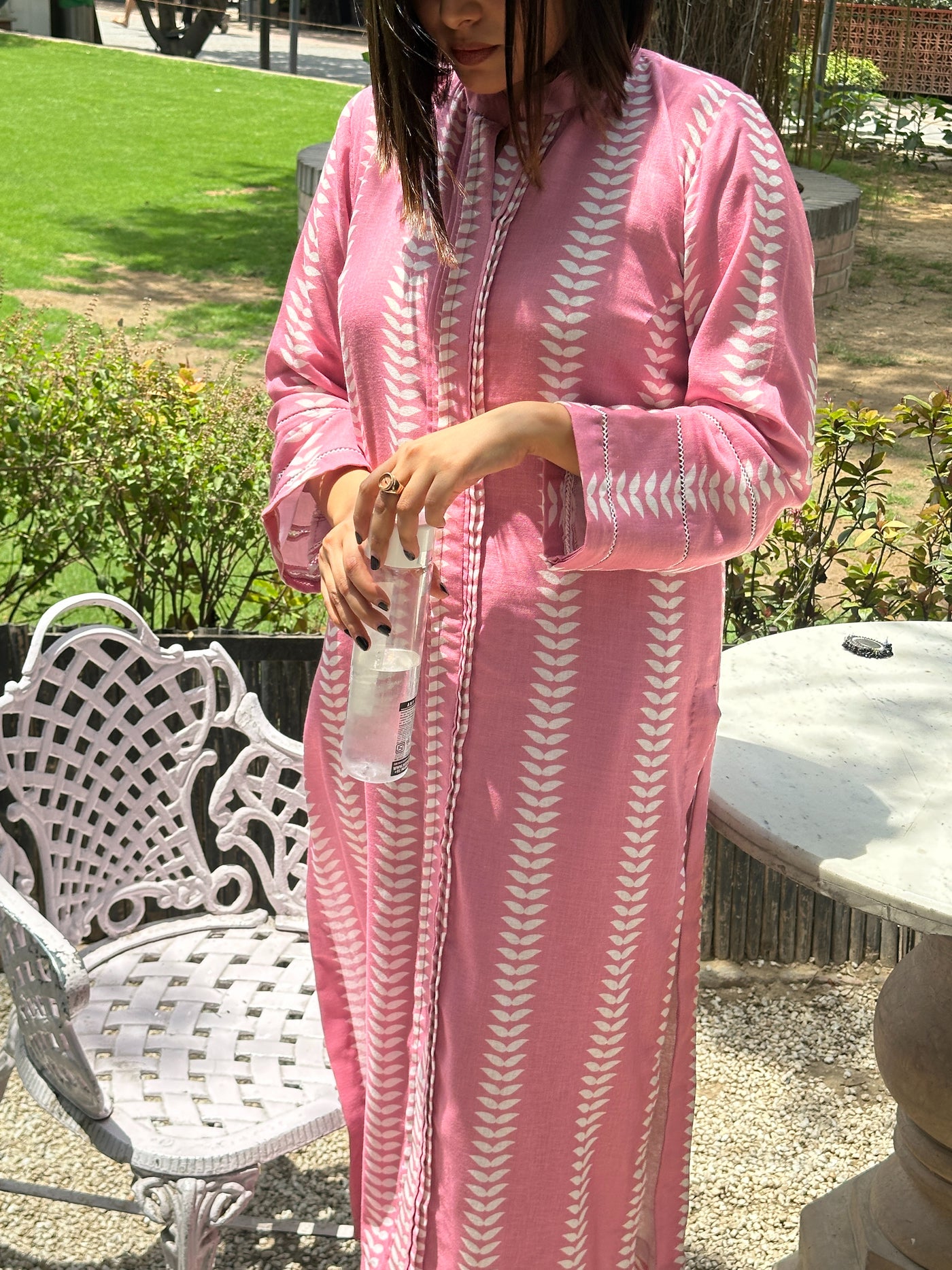 MAGNOLIA POWDER PINK TUNIC AND PANTS