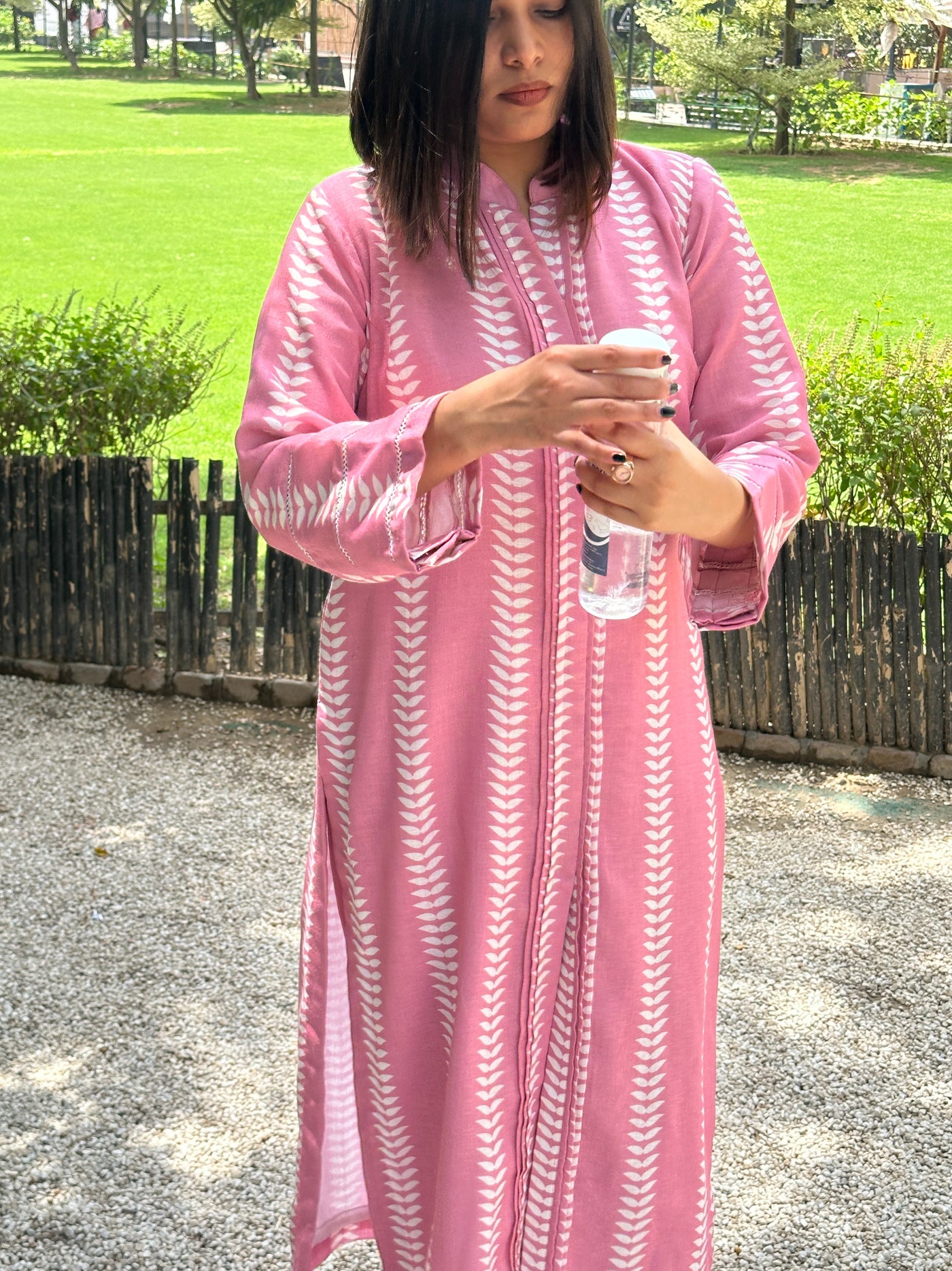 MAGNOLIA POWDER PINK TUNIC AND PANTS