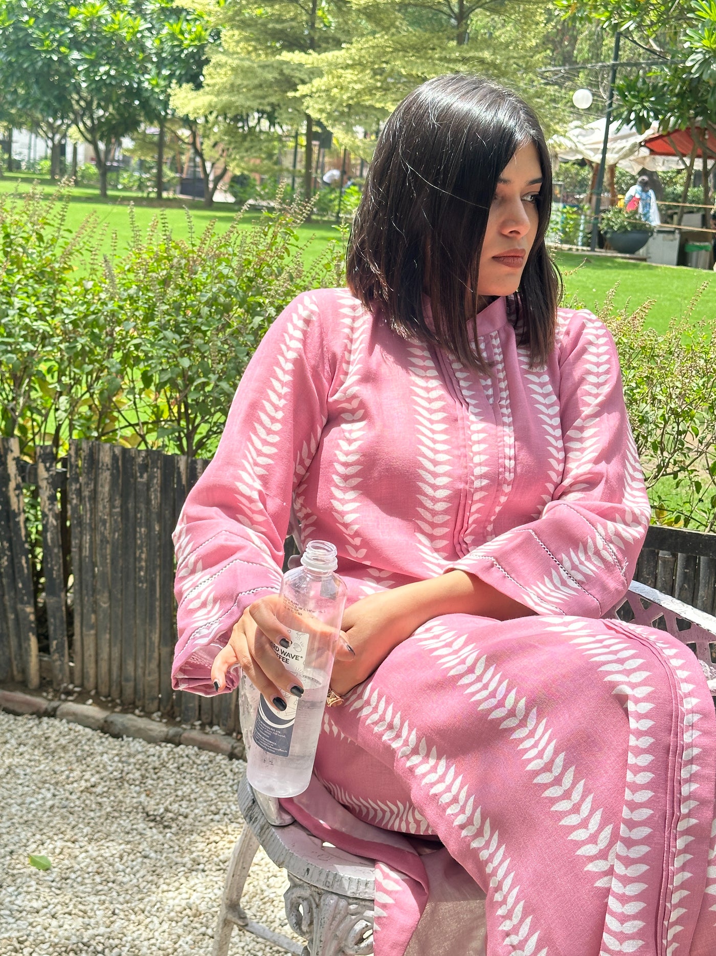 MAGNOLIA POWDER PINK TUNIC AND PANTS
