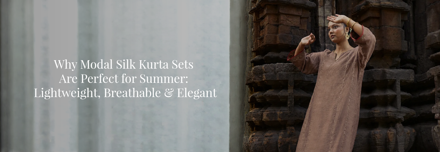 Modal Silk Kurta Sets Are Perfect for Summer
