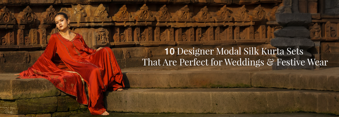 Designer Modal Silk Kurta Sets 