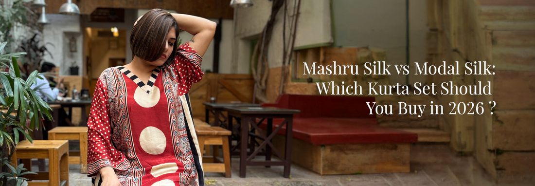 Mashru Silk vs Modal Silk