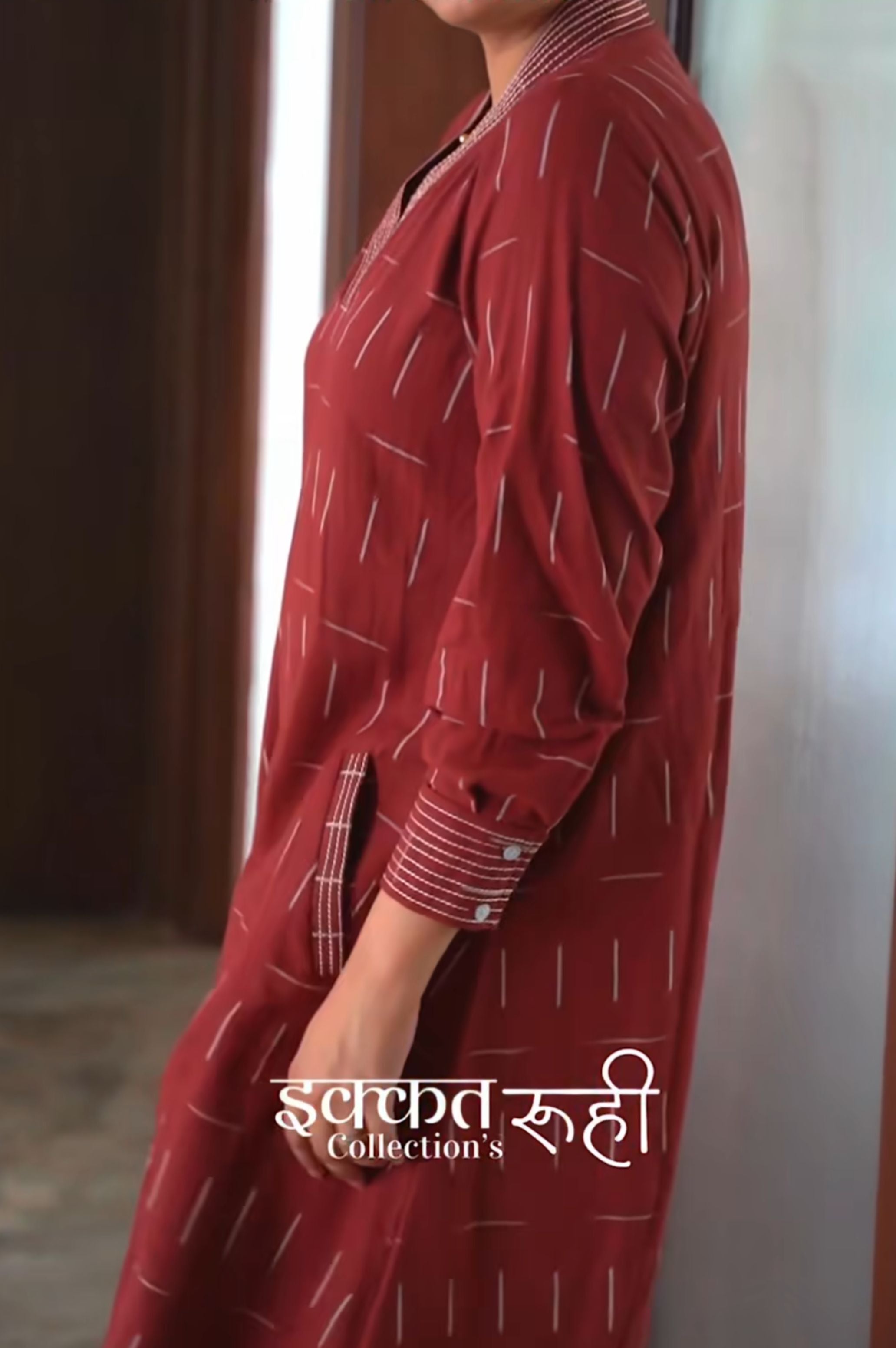 ROOHI IKKAT KURTA AND PANTS