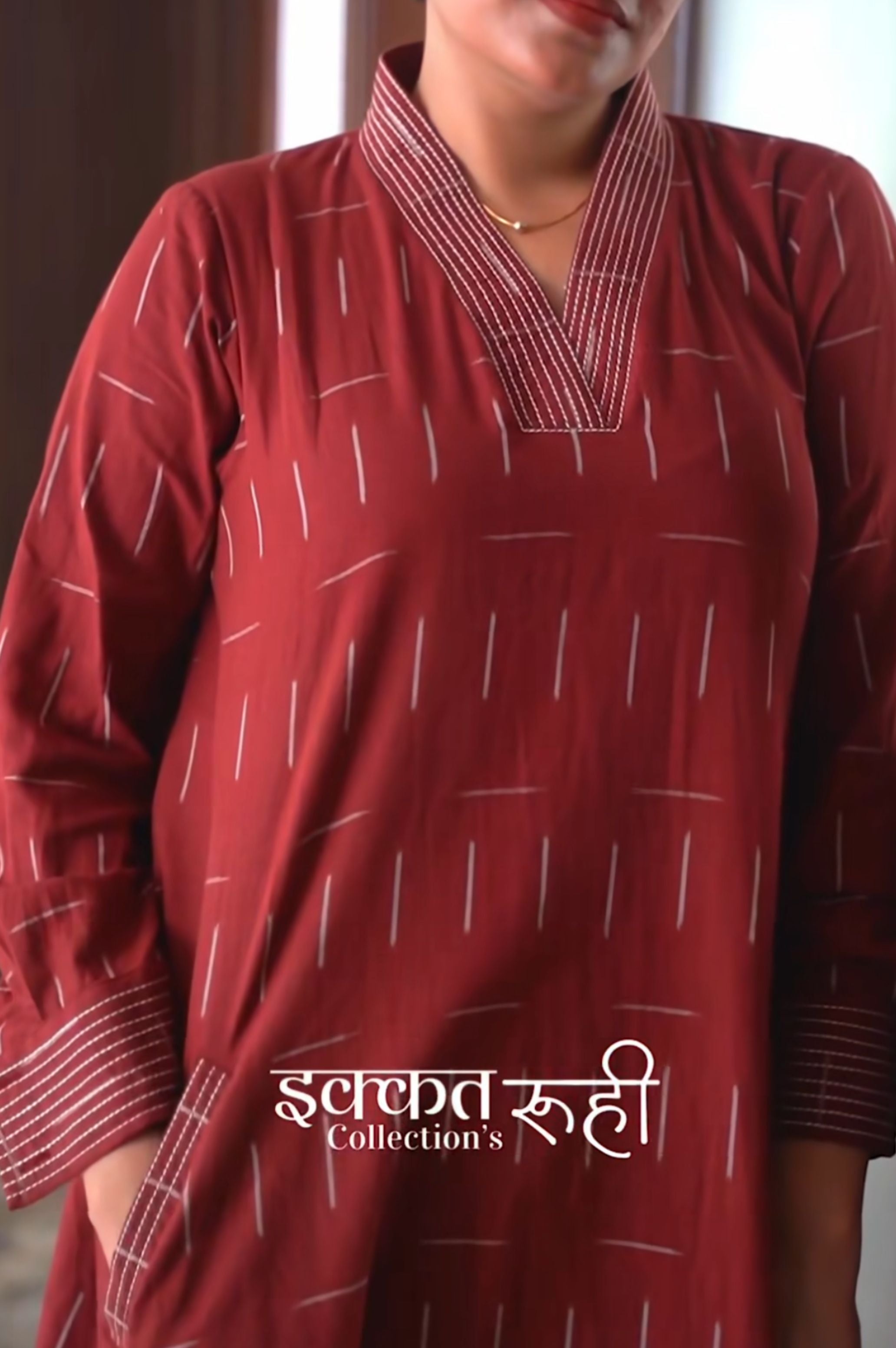 ROOHI IKKAT KURTA AND PANTS