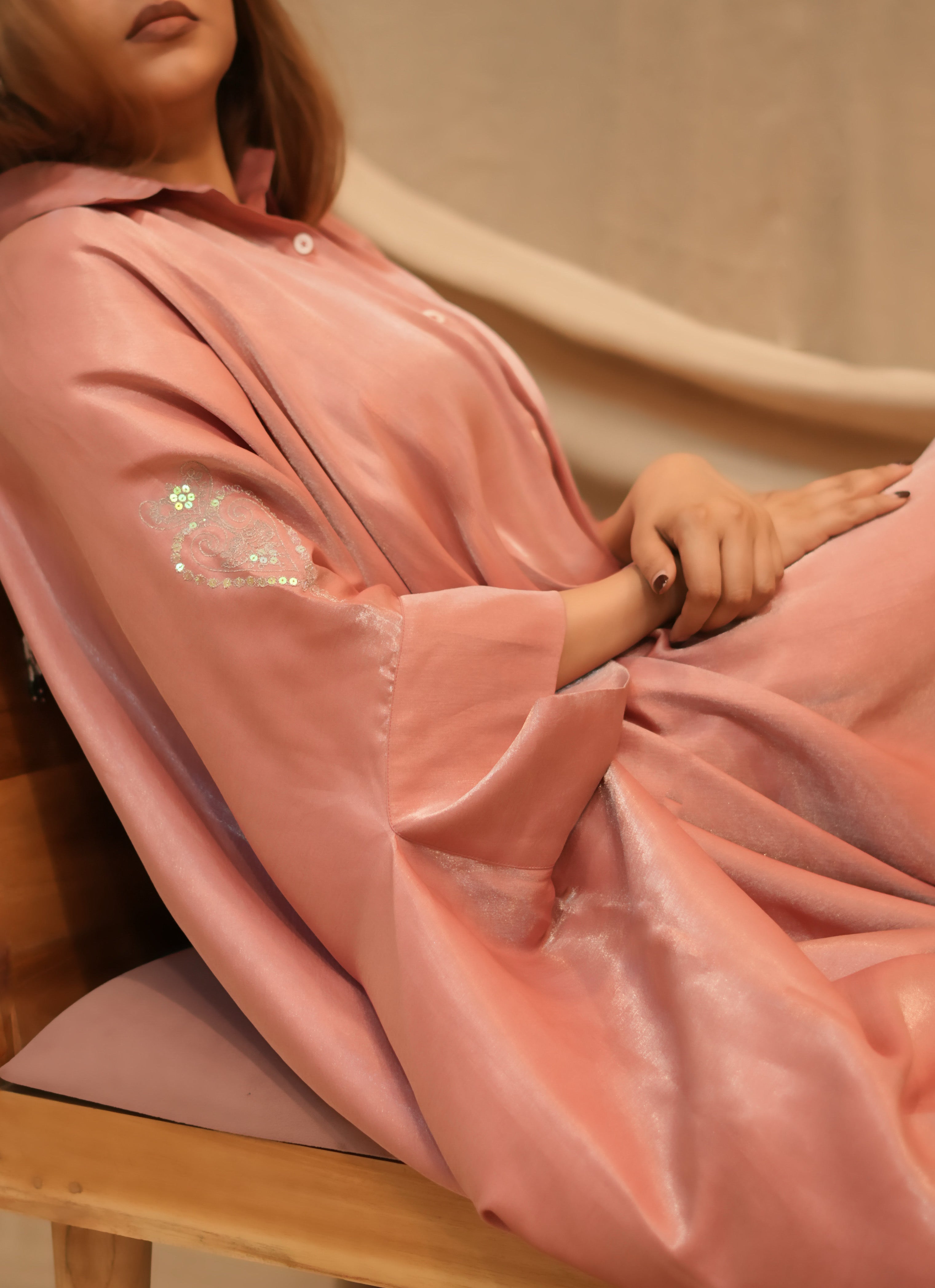 Meharbano Festive Shirt Kaftan Set