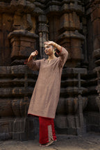 SAUMYA A-Line Kalidaar Kurta and Pants