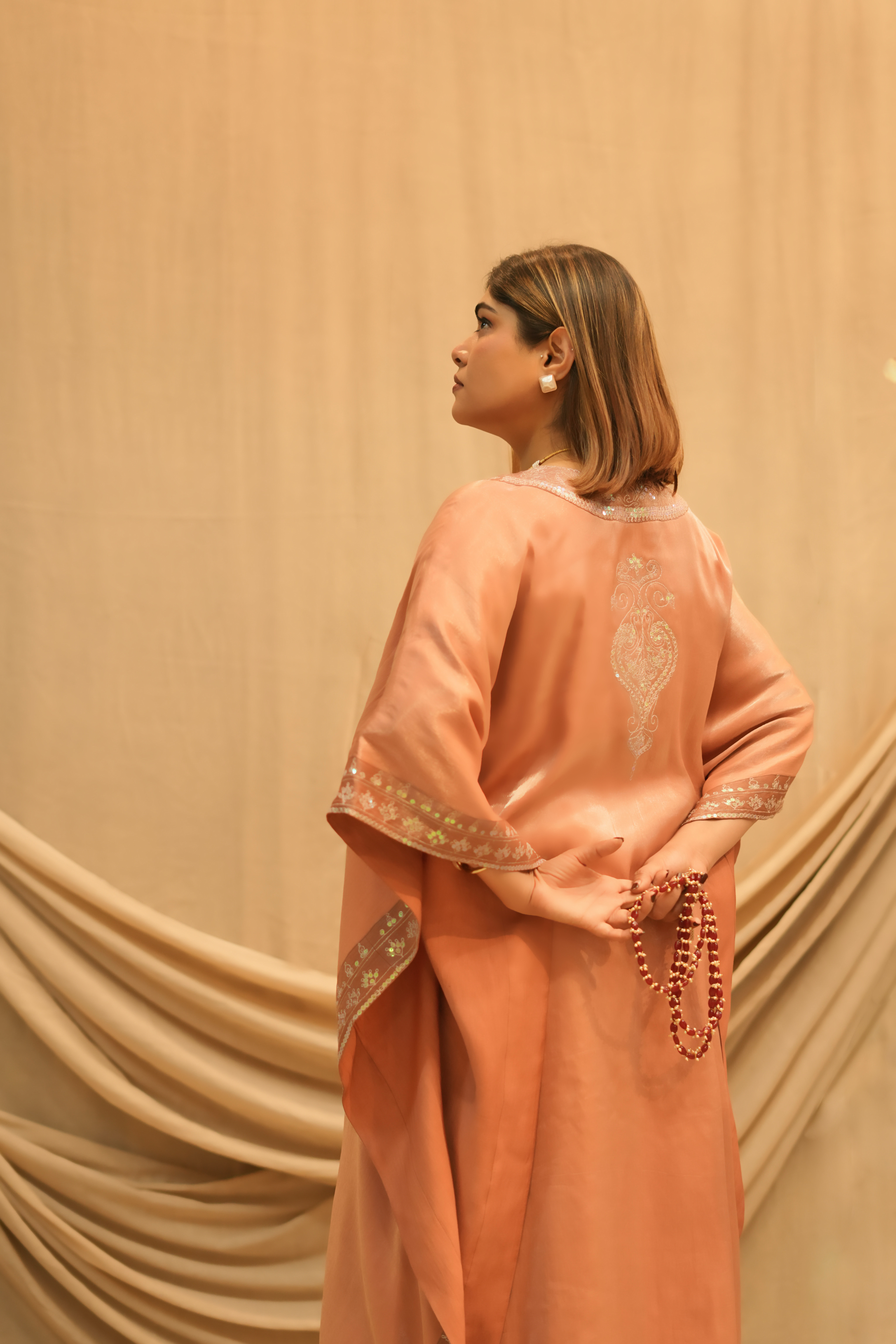 Gulnaar Festive Kaftan Co-ord set