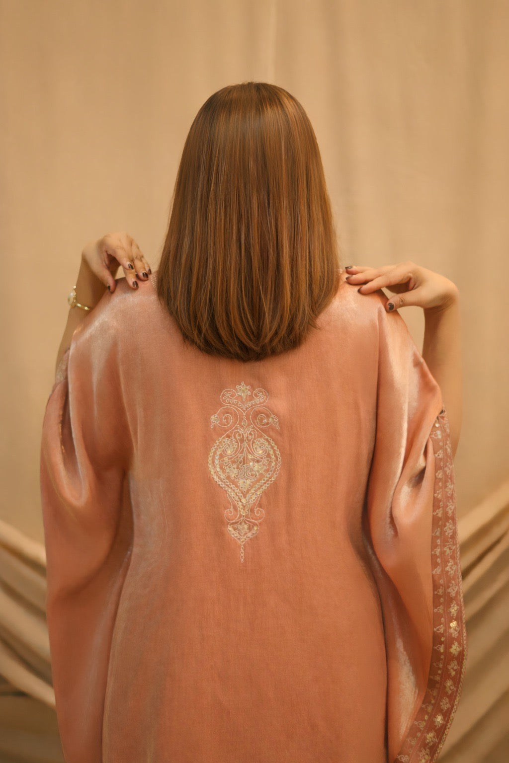 Gulnaar Festive Kaftan Co-ord set