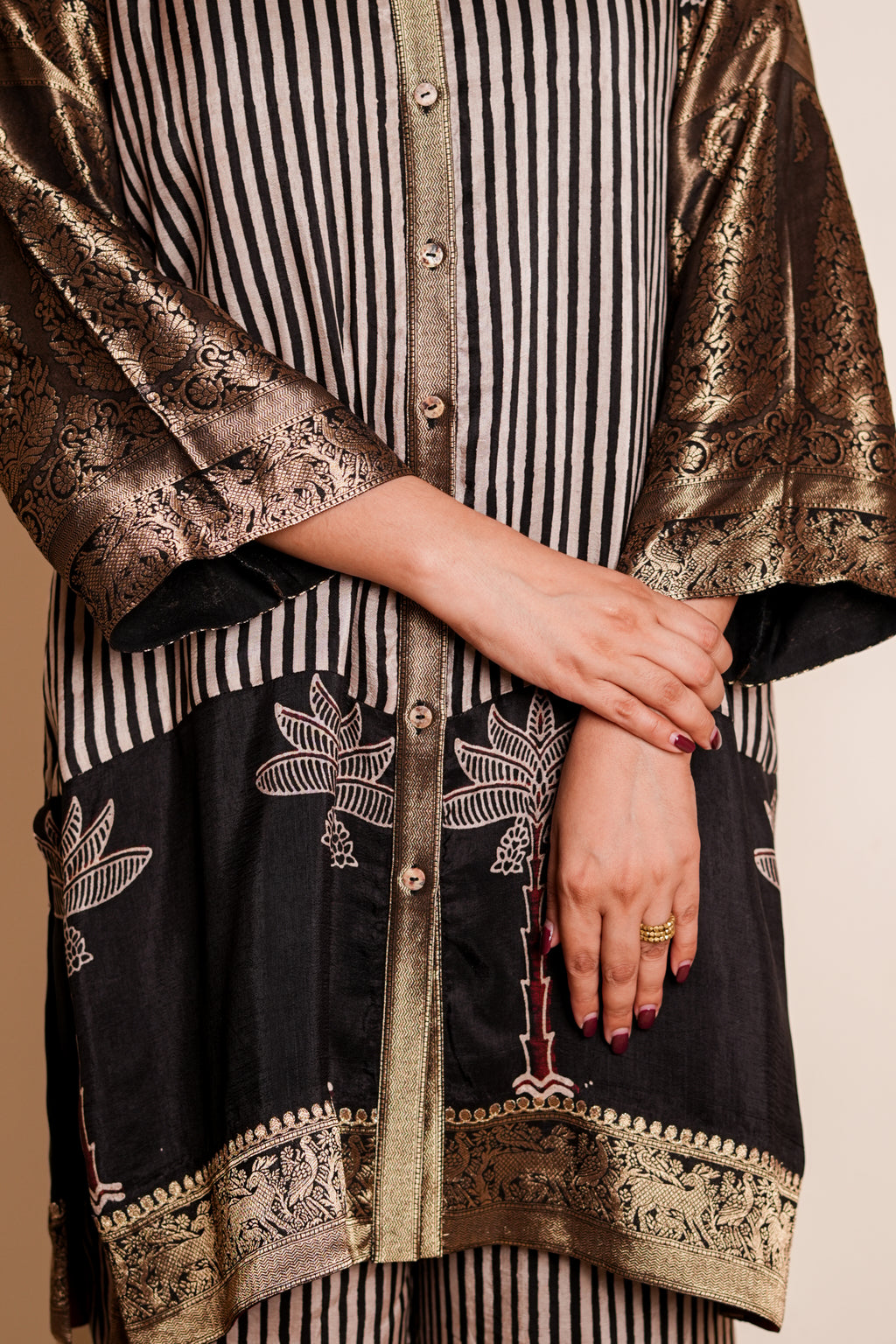 Ratree Ajrakh Co-ord Set