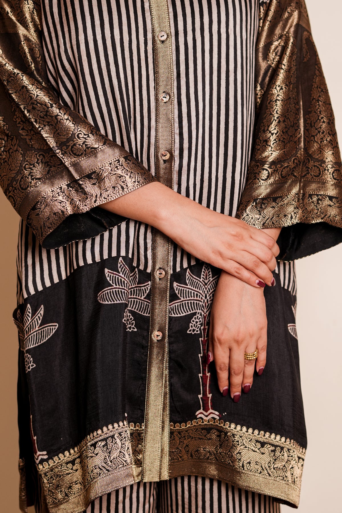 Ratree Ajrakh Co-ord Set