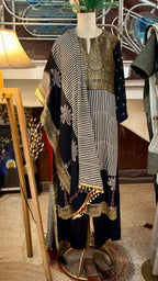 Ratree Ajrakh Suit Set with Dupatta for Women