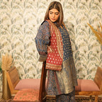 Neelambara Ajrakh Choga and Pants