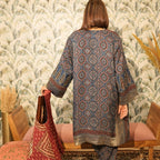 Neelambara Ajrakh Choga and Pants