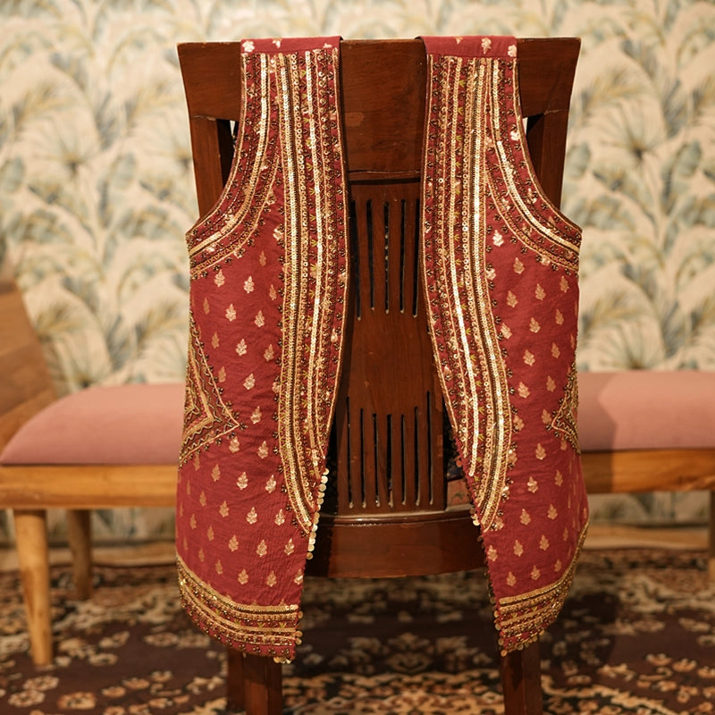 Shifaarish Brocade Reversible Jacket