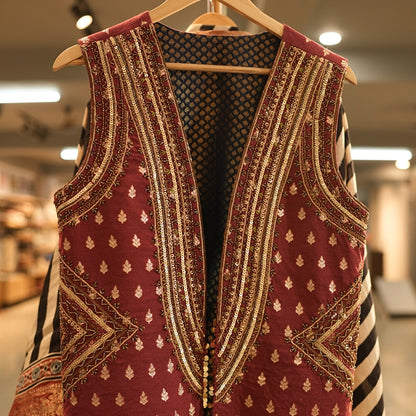 Shifaarish Brocade Reversible Jacket