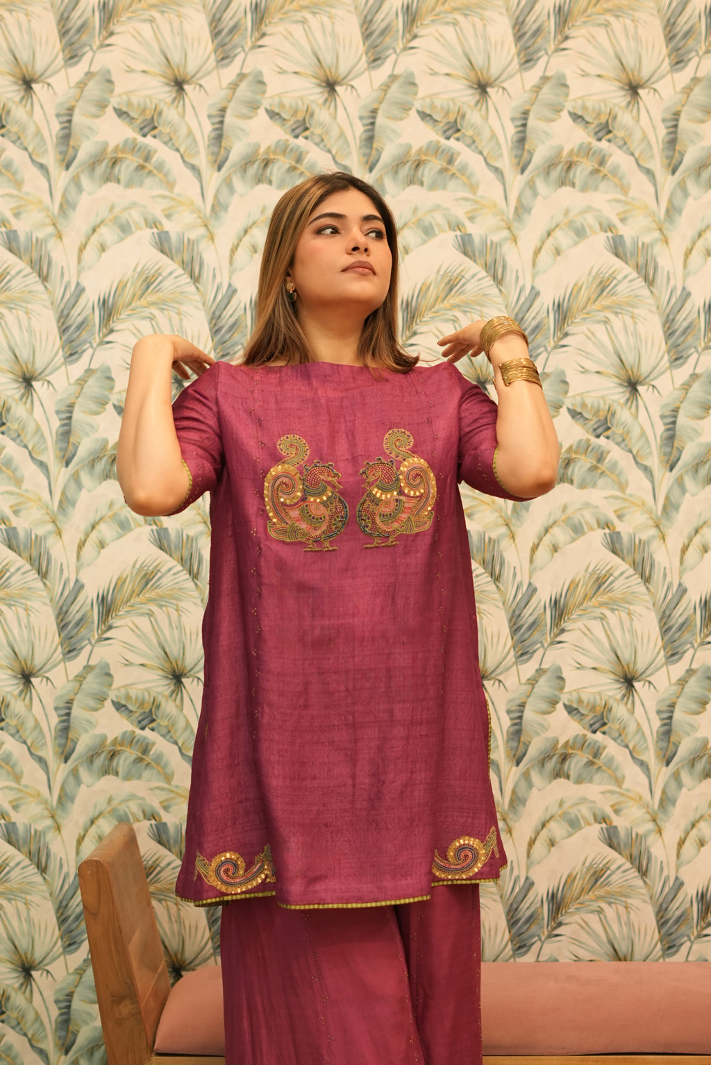 Morbagh Raw Silk Ensemble