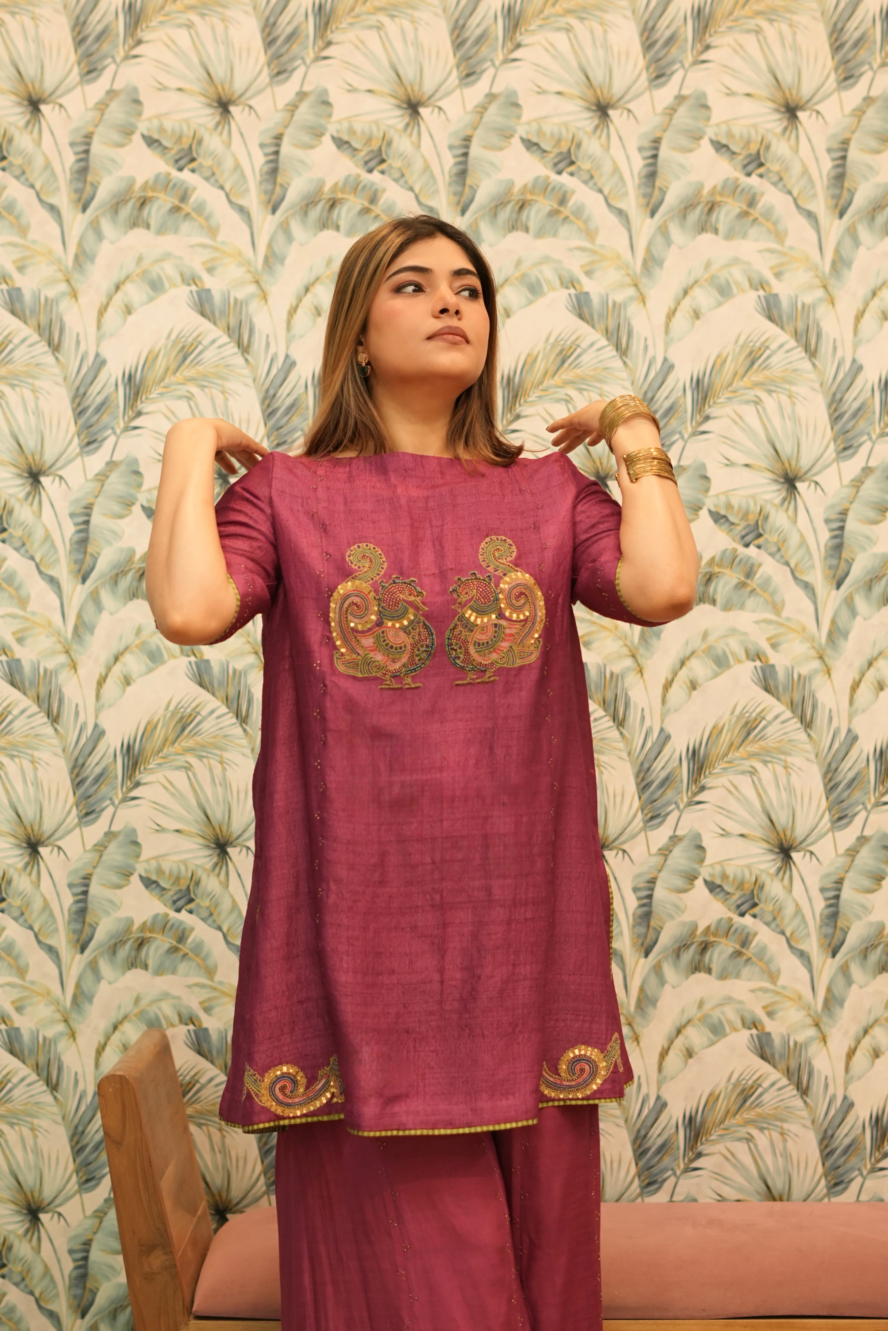 Morbagh Raw Silk Ensemble