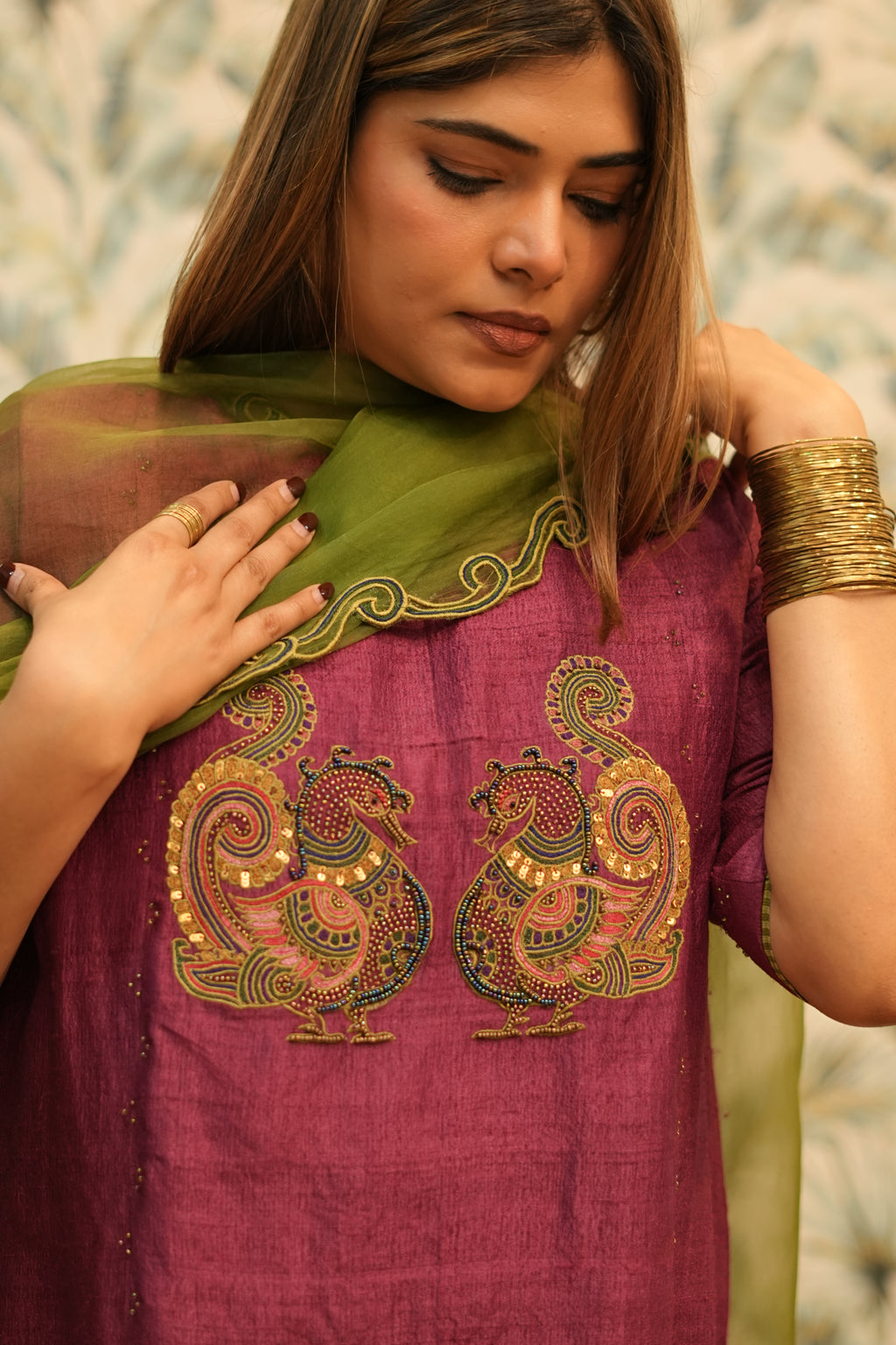 Morbagh Raw Silk Ensemble