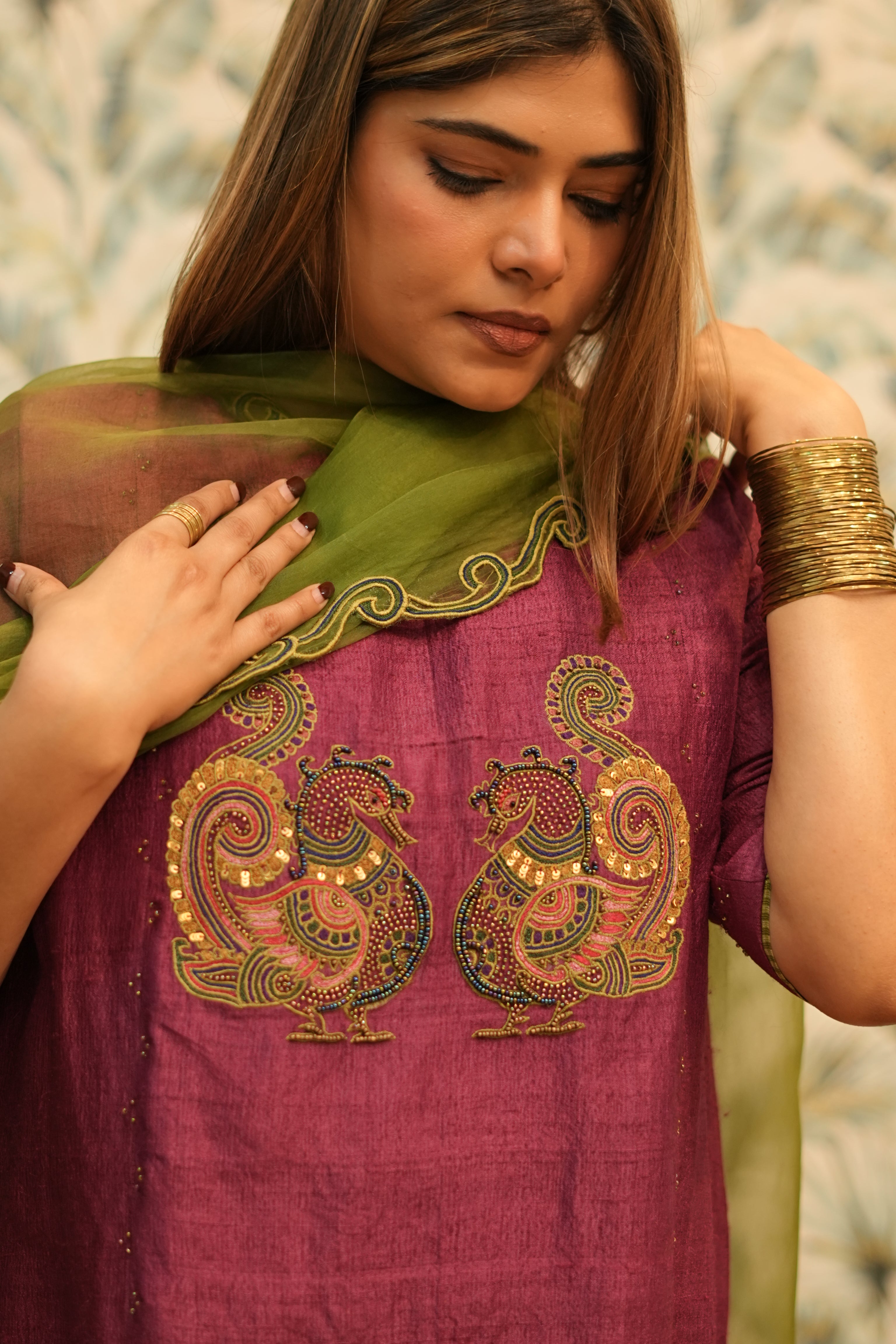 Morbagh Raw Silk Ensemble
