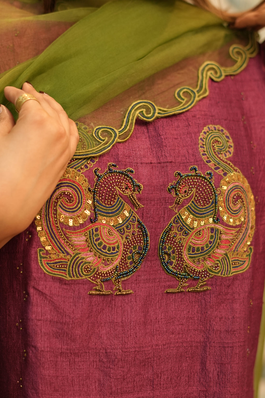 Morbagh Raw Silk Ensemble