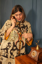 KALAM COTTON SILK CO-ORD SET