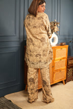 KALAM COTTON SILK CO-ORD SET