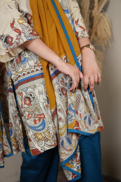 NEEL KESAR SHORT KURTA SET