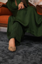 Noor-e-Sabz Emerald Modal Silk Kurta Set