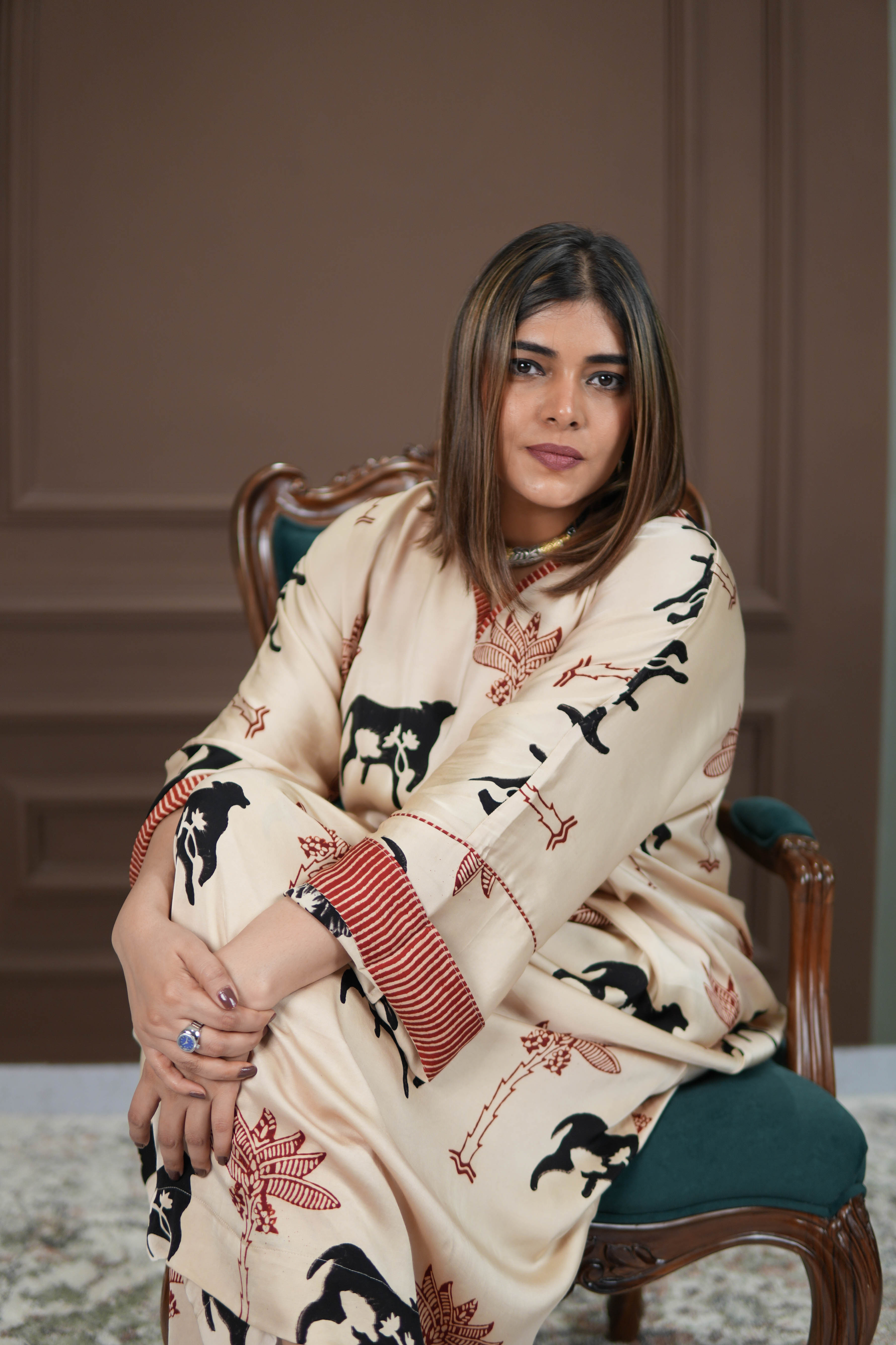 SANJH AJRAKH CO-ORD SET