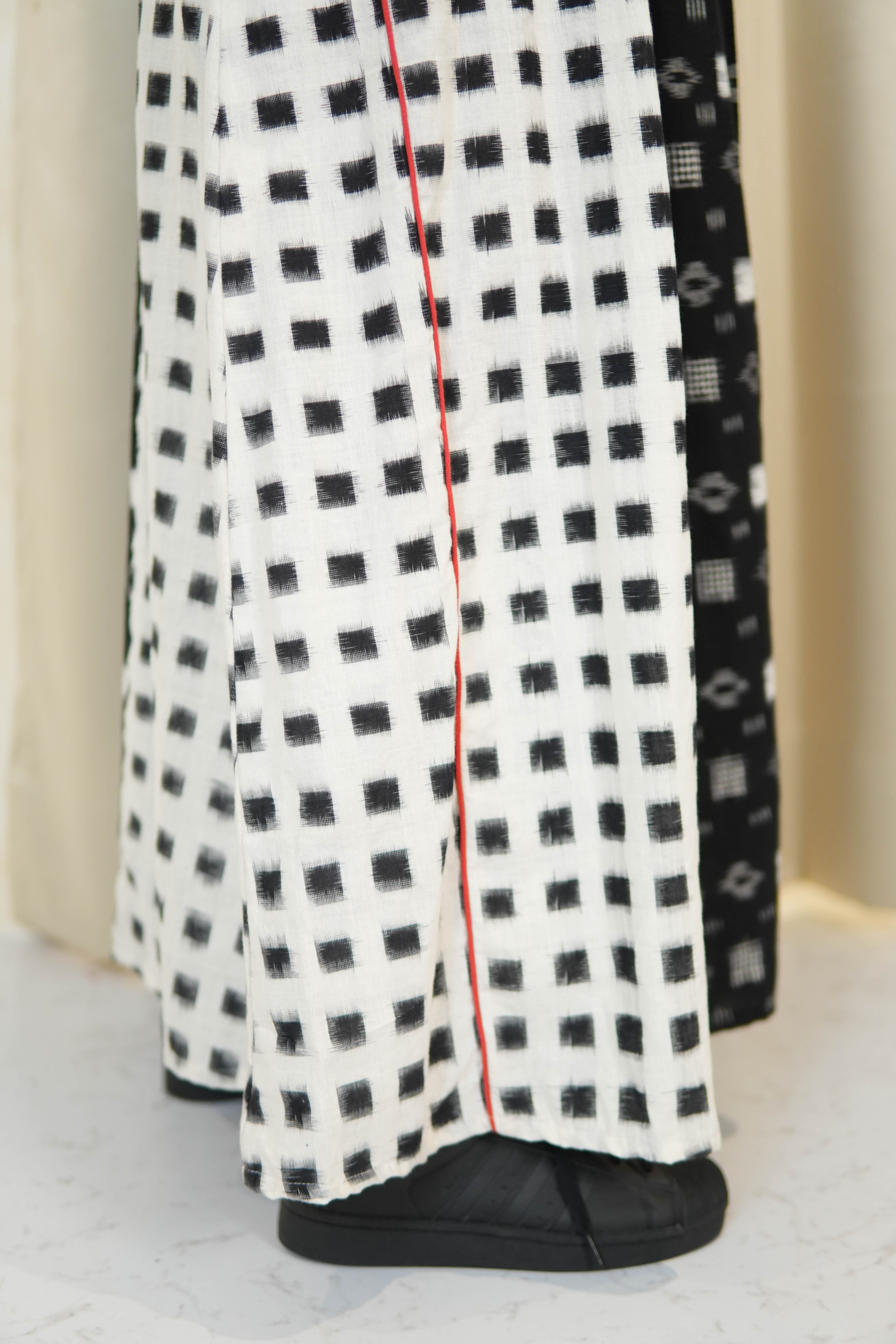 RANGREZ IKKAT MAXI LONG DRESS