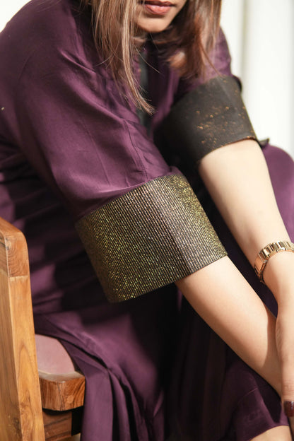 Neelima Modal Silk Kurta Set