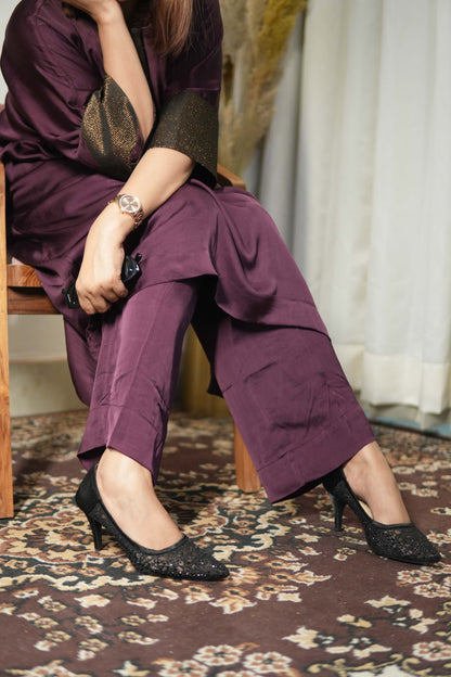 Neelima Modal Silk Kurta Set