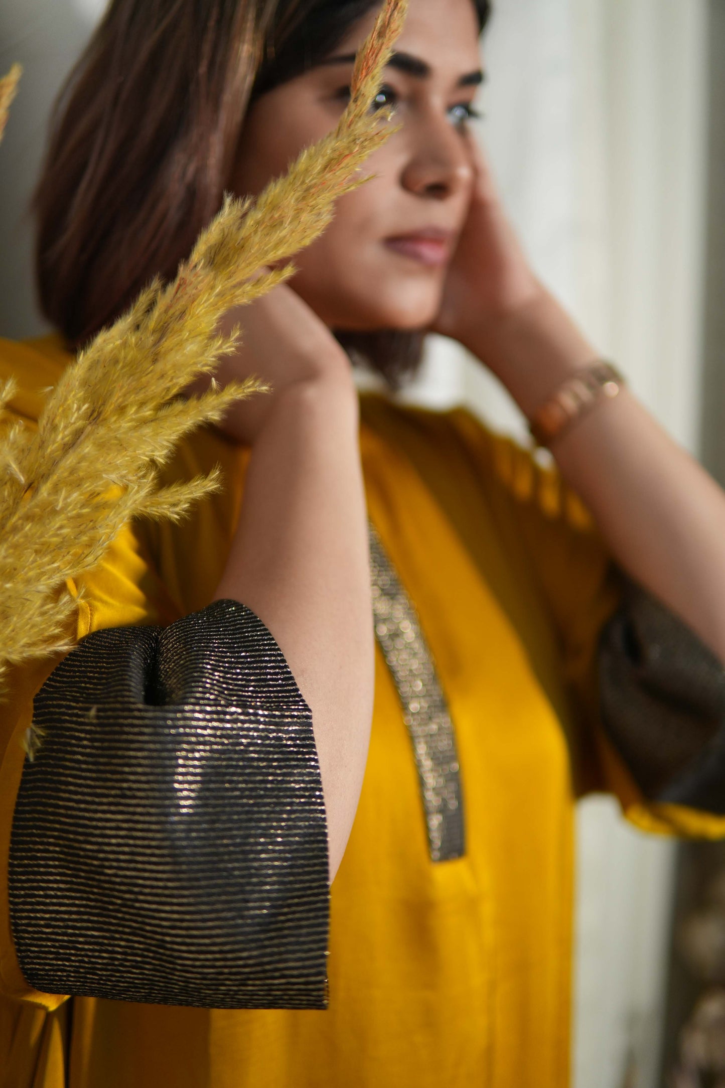 Suvarna Modal Silk Kurta Set