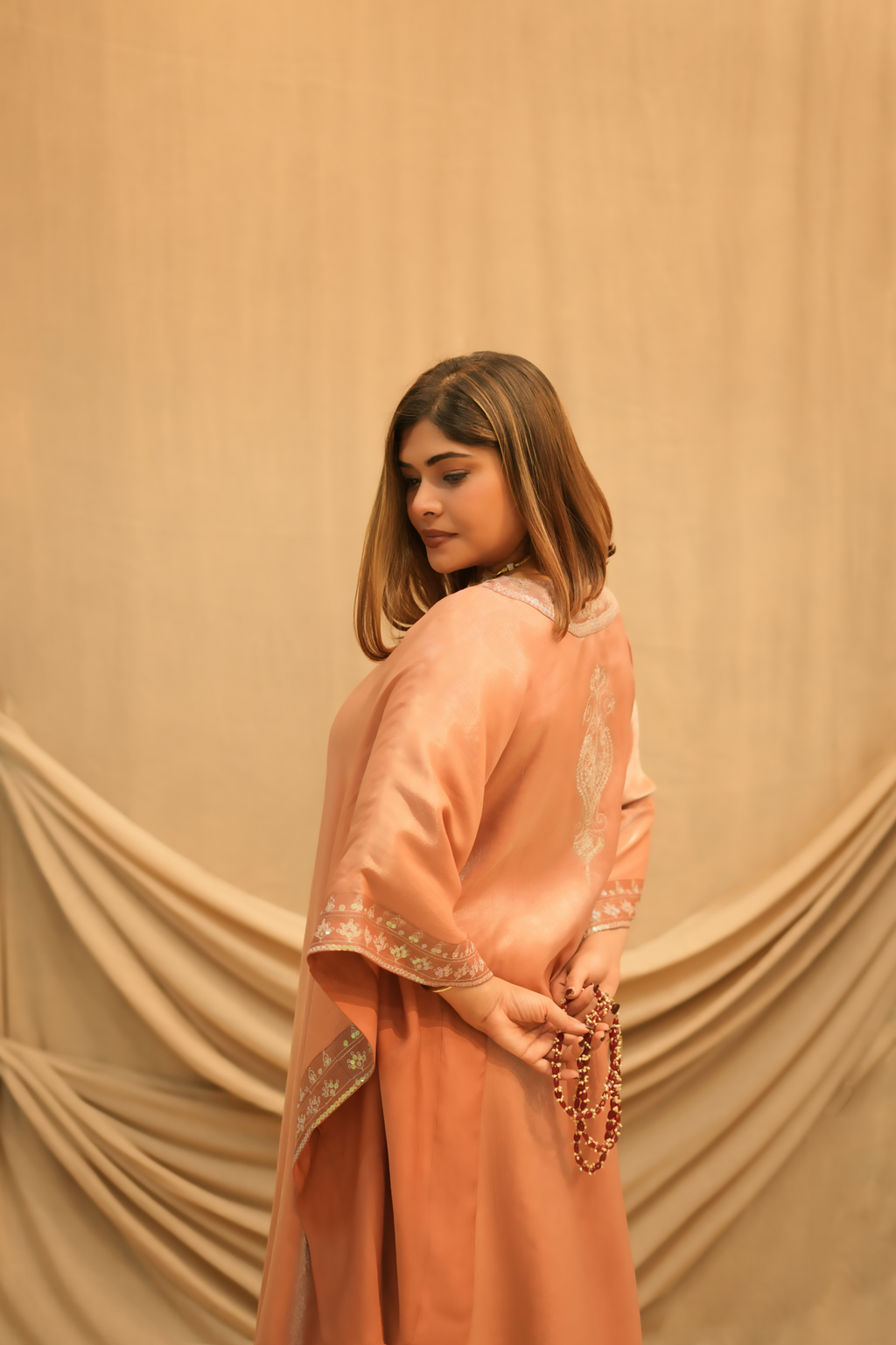 Gulnaar Festive Kaftan Co-ord set