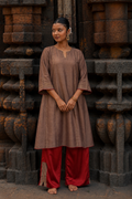 SAUMYA A-Line Kalidaar Kurta and Pants