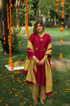 Raas Kamal Hand-Embroidered Kurta, Pants and Dupatta set