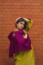 Mrinal Hand-Embroidered Kurta, Pants and Jacket set