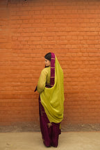 Harini Hand-Embroidered Kurta, Pants and Dupatta set