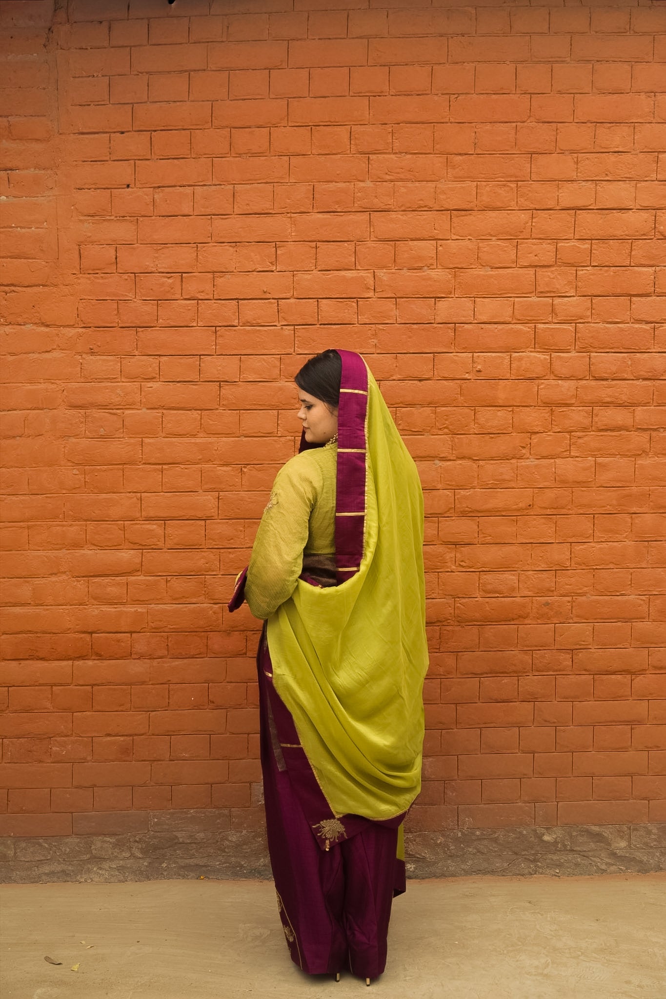 Harini Hand-Embroidered Kurta, Pants and Dupatta set
