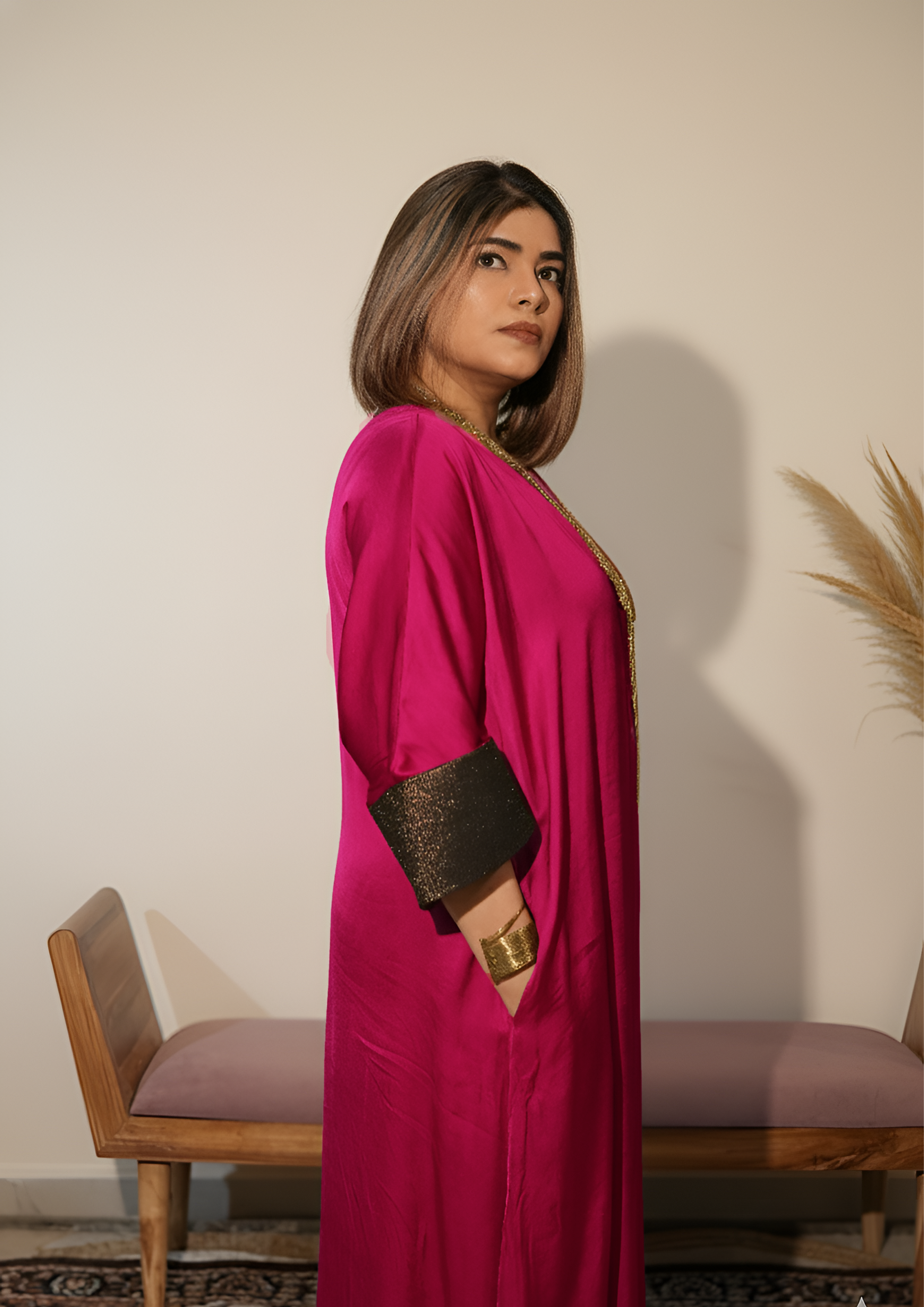 Rangika Noor Modal Silk Kurta Set